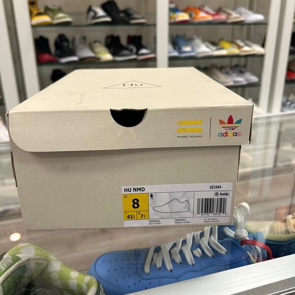 adidas NMD Hu Pharrell x Billionaire Boys Club Running Dog Green size 8 - Picture 7 of 8